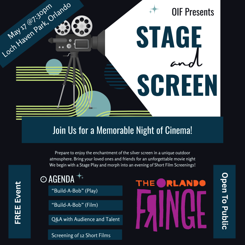 OIF Stage and Screen Event at the Orlando Fringe Festival on May 17, 2025
