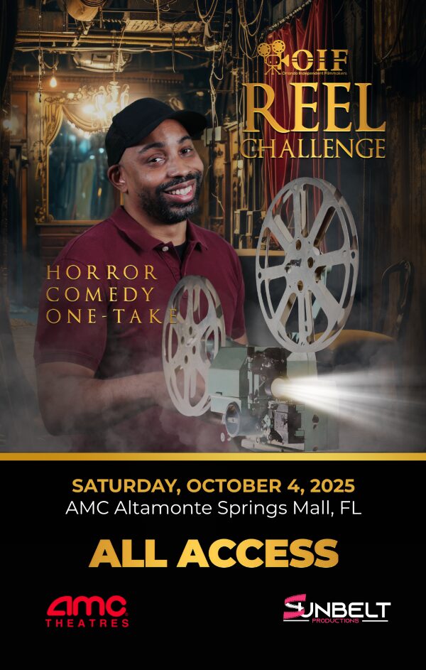 Reel challenge badge front
